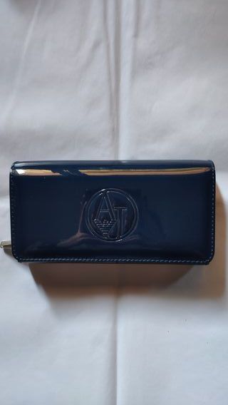 MONEDERO ARMANI JEANS AZUL 👜