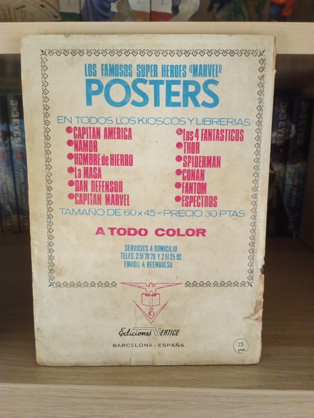 Thor y Sargento Furia Ed. Vertice 1972