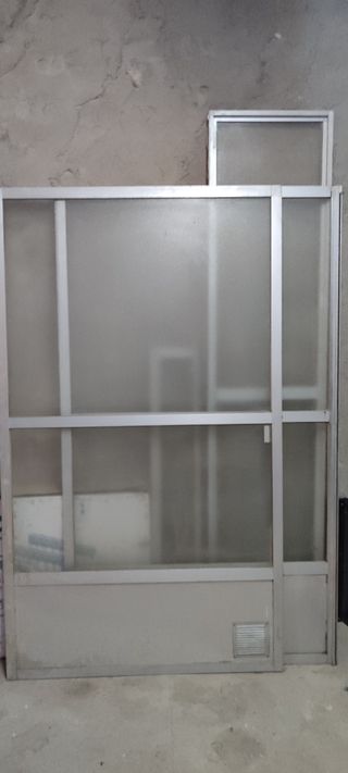 Puerta corredera terraza