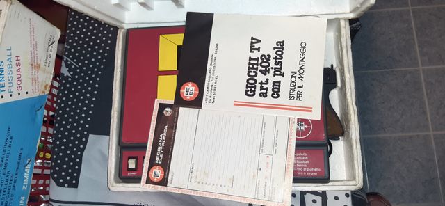 RE-EL Giochi Tv Pong Console Anni 70'