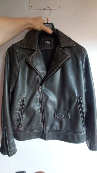Cazadora Biker Zara