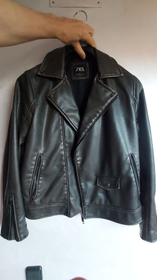 Cazadora Biker Zara