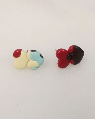 Pendientes Mini Corazones Únicos
