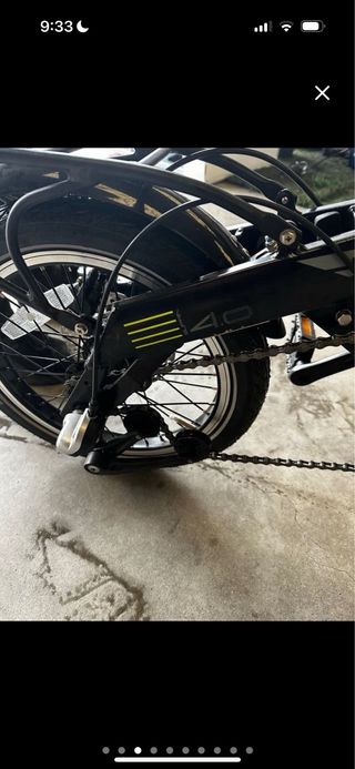 Bicicleta eléctrica plegable