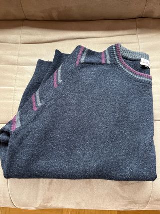 Jersey de hombre  color cris oscuro 