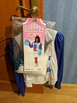 Disfraz cheerleader talla única adulto 