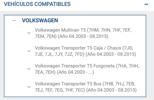 Ventilador de motor D1: 295 mm 35 VW Multivan