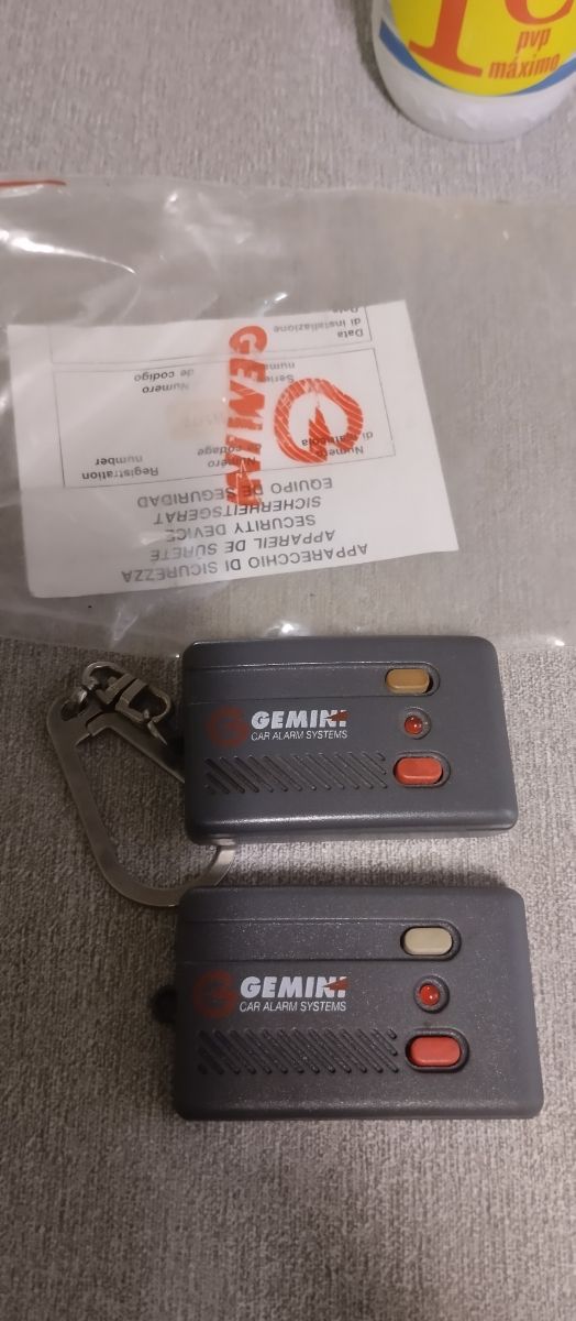 Mandos alarma gemini