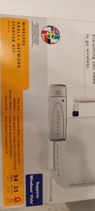 Modem Router wireless Adsl 2 Netgear