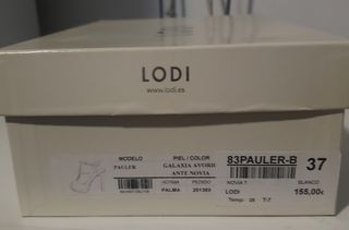 Zapatos de novia Lodi