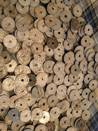 Lote de 500 monedas de 50 ctm, 49,63.