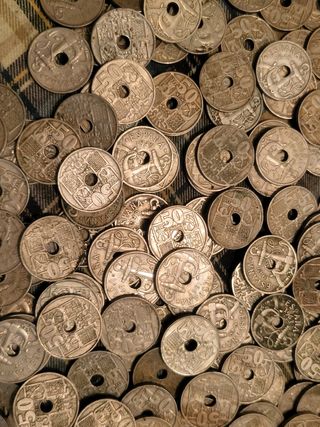 Lote de 500 monedas de 50 ctm, 49,63.