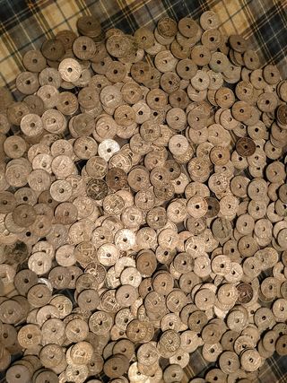 Lote de 500 monedas de 50 ctm, 49,63.