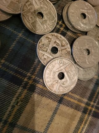 Lote de 500 monedas de 50 ctm, 49,63.