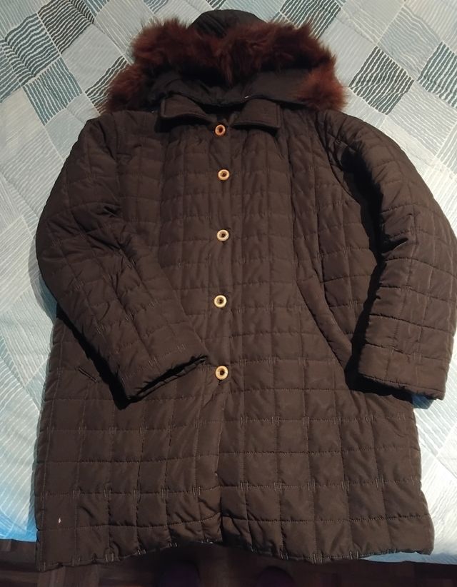 Giaccone donna marrone