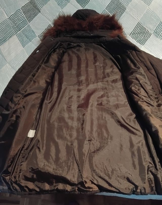 Giaccone donna marrone
