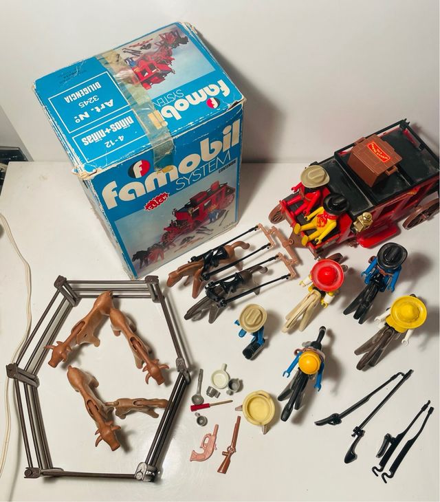 DILIGENCIA 3245 PLAYMOBIL AÑOS 70