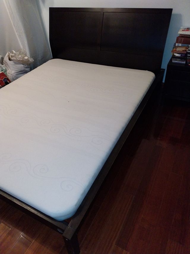 Cama matrimonio madera