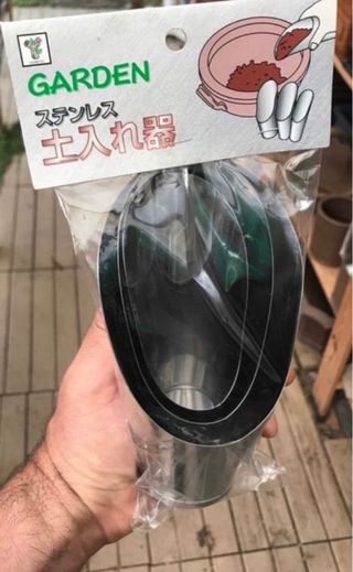 3 PALAS INOX JAPONESAS PARA SUSTRATO DE BONSA