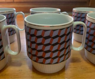 Juego de cafe Retro