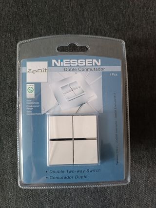 Interruptor doble conmutador