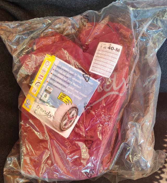 Cadenas de nieve textil Trendy 40M