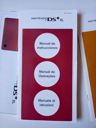 Manuales Nintendo DS i XL