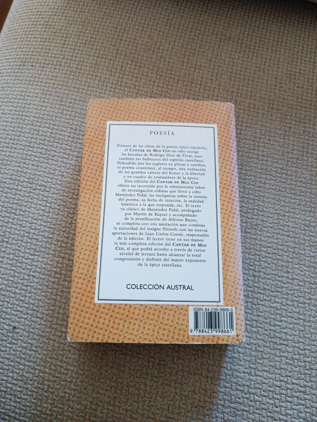 CANTAR DEL MIO CID