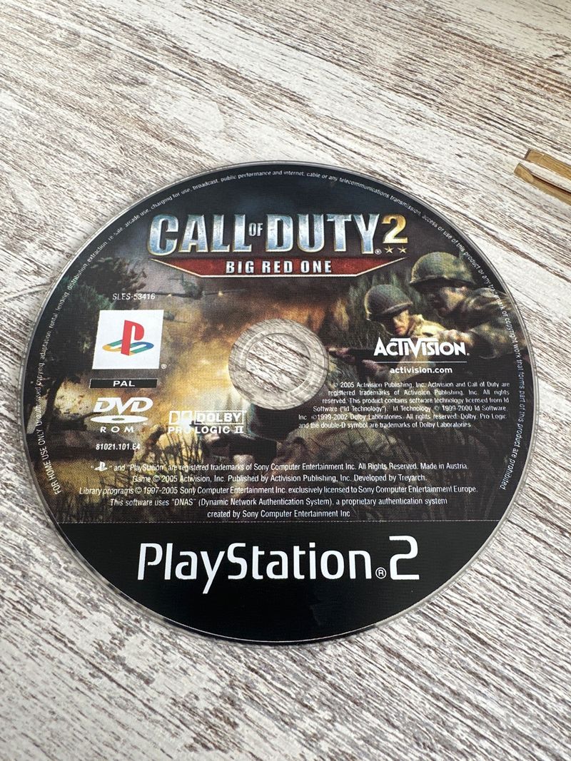 Imagen de Call of duty 2 ps2 solo disco 