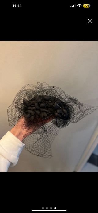 Tocado de pelo para bodas eventos