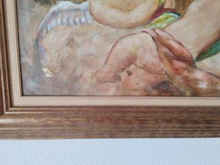 Cuadro oleo 74 por 85