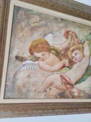 Cuadro oleo 74 por 85