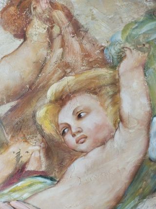 Cuadro oleo 74 por 85