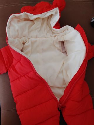 Mono buzo abrigo pelele bebe