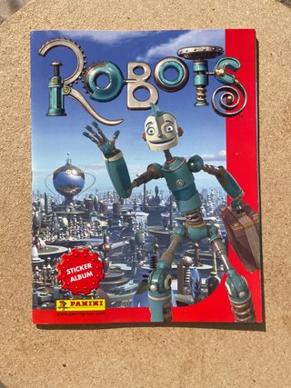 Robots Sticker Album Panini