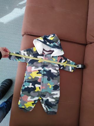 Buzo pelele bebe abrigo calentito