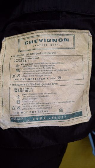 Chaqueta plumas Chevignon