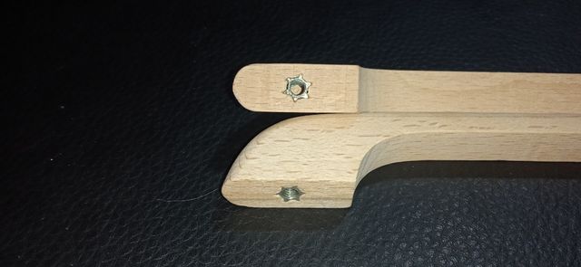 TIRADOR RECTANGULAR MADERA Pack 2 unidades.0.50€