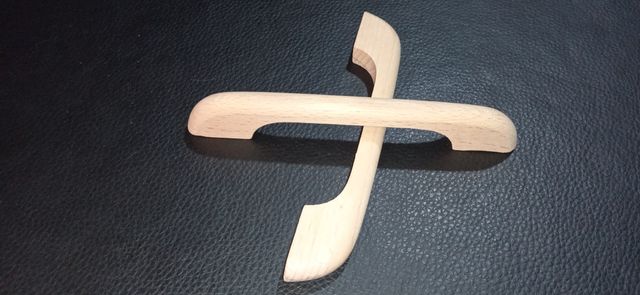 TIRADOR RECTANGULAR MADERA Pack 2 unidades.0.50€