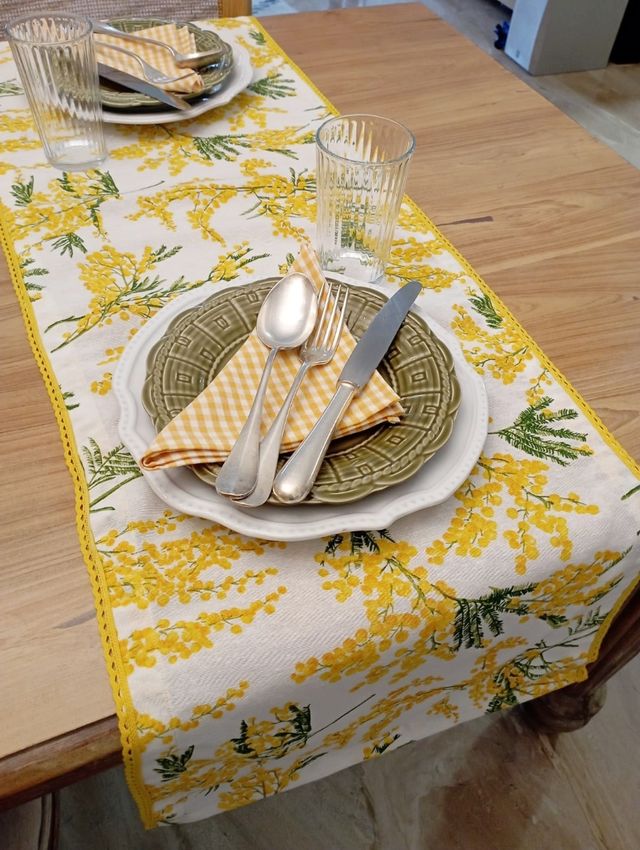 Tú y yo mimosas camino de mesa