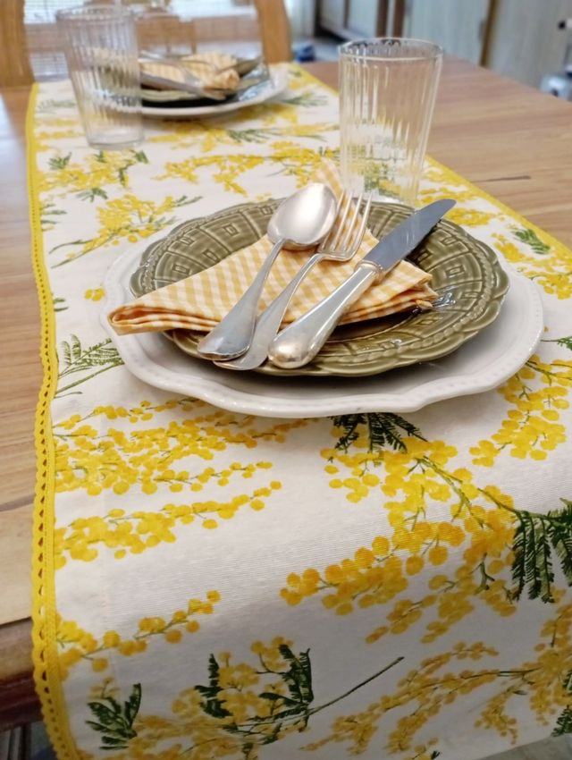 Tú y yo mimosas camino de mesa