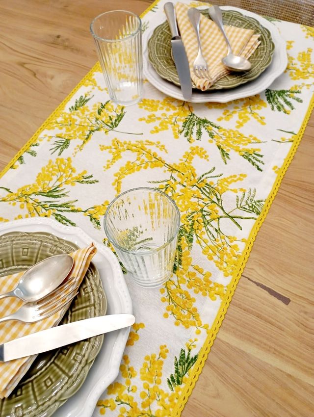 Tú y yo mimosas camino de mesa