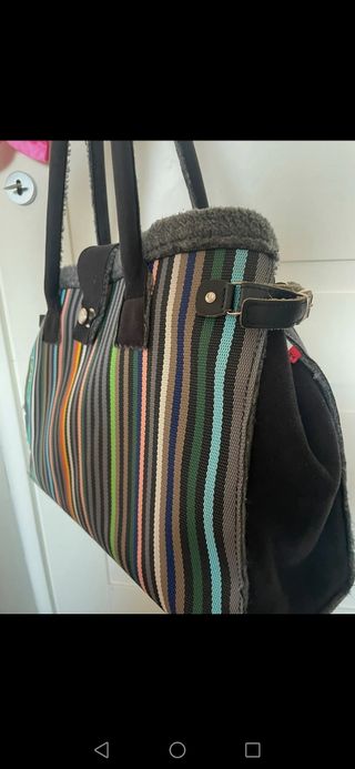 Borsa BRANDINA con ecopelliccia