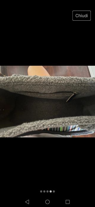 Borsa BRANDINA con ecopelliccia