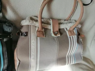 Borsa BRANDINA con ecopelliccia
