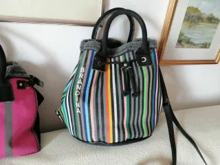 Borsa BRANDINA con ecopelliccia