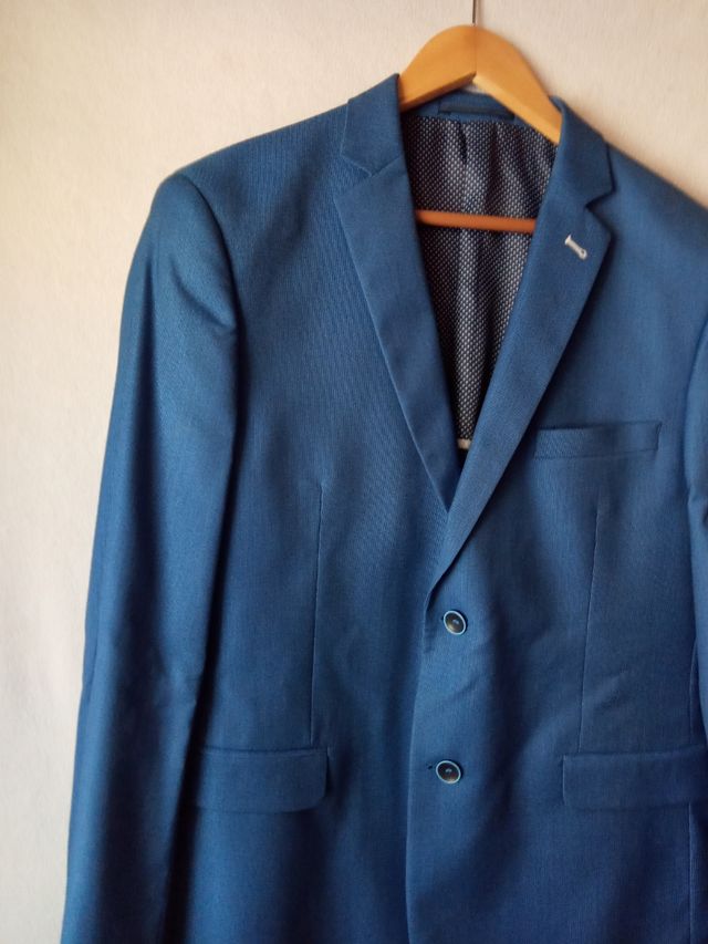 CHAQUETA AZUL HOMBRE