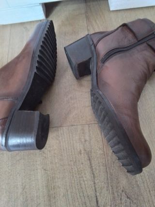 Botines piel de primera calidad