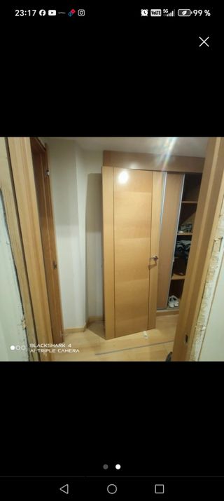 Puertas color roble 
