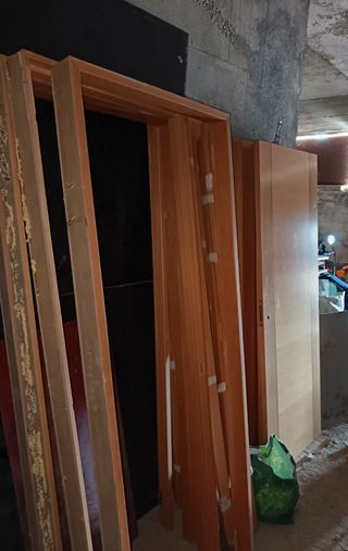 Puertas color roble 